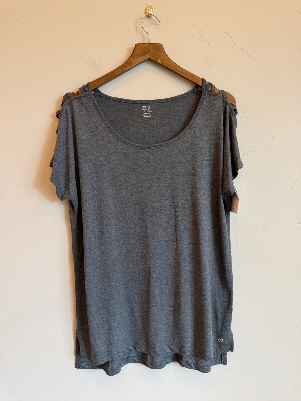 GAP Fit Charcoal Grey Long Lightweight Top